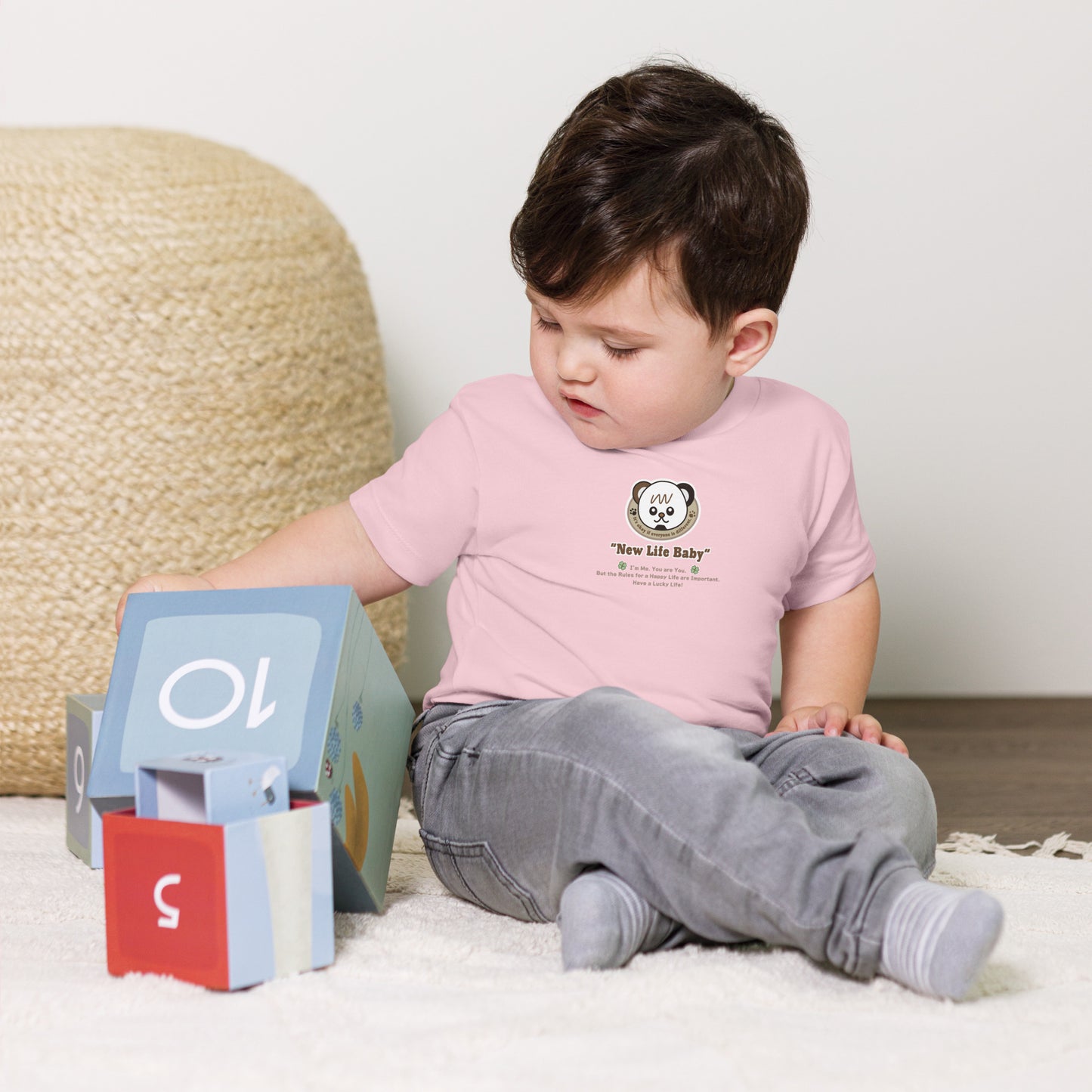 Kids&Baby New Life Baby Baby T-Shirt bear&panda