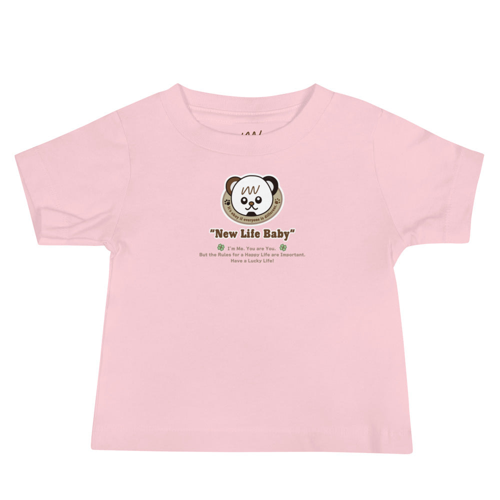 Kids&Baby New Life Baby Baby T-Shirt bear&panda pink color
