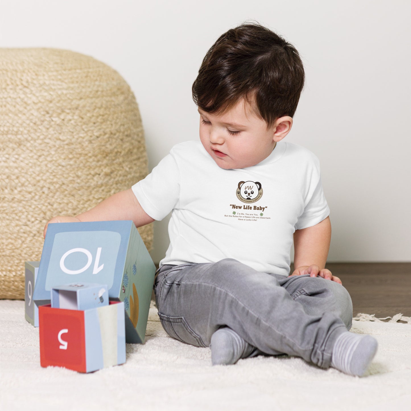 Kids&Baby New Life Baby Baby T-Shirt bear&panda
