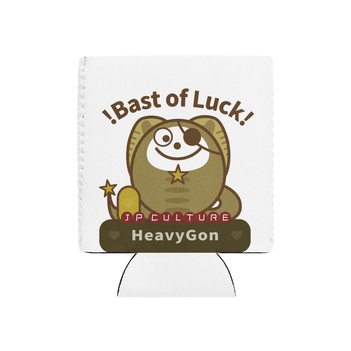 Enfriador de latas HeavyGon versión blanca.