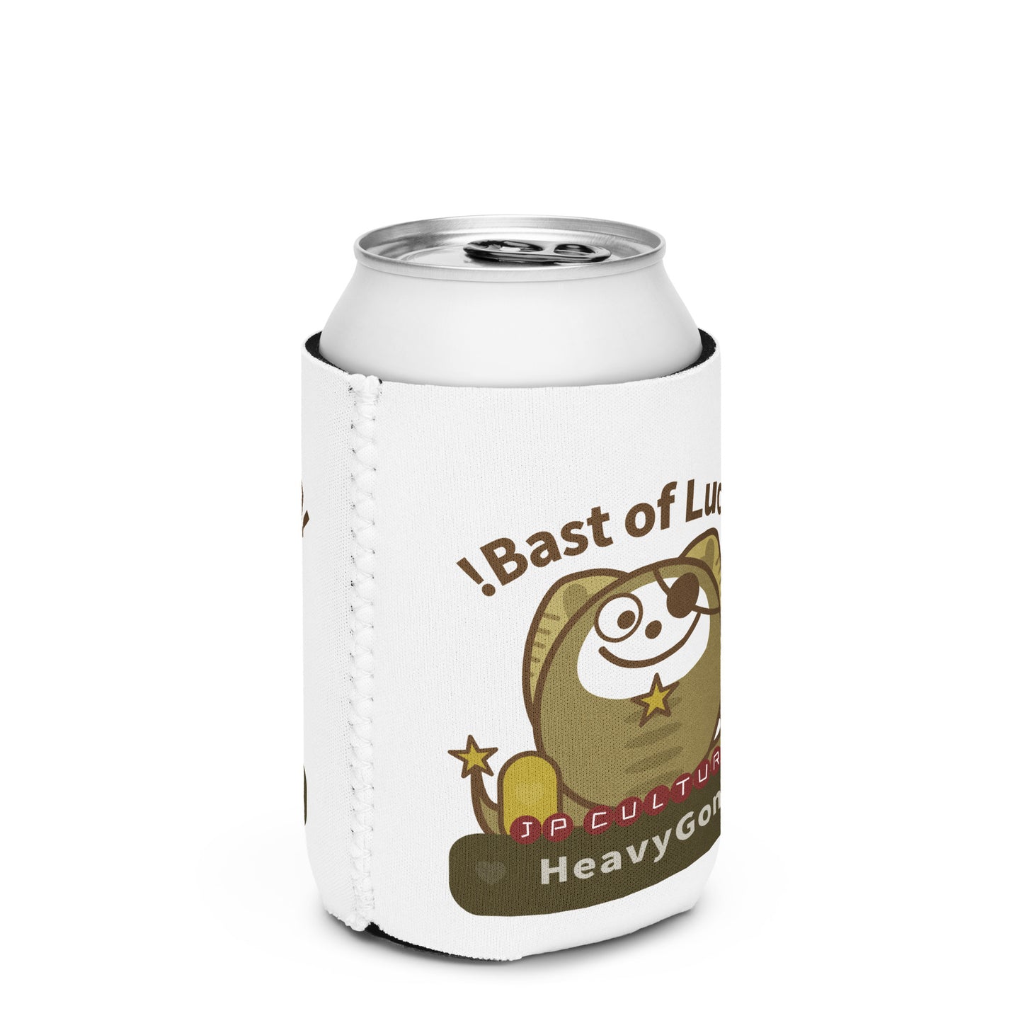 Enfriador de latas HeavyGon versión blanca.