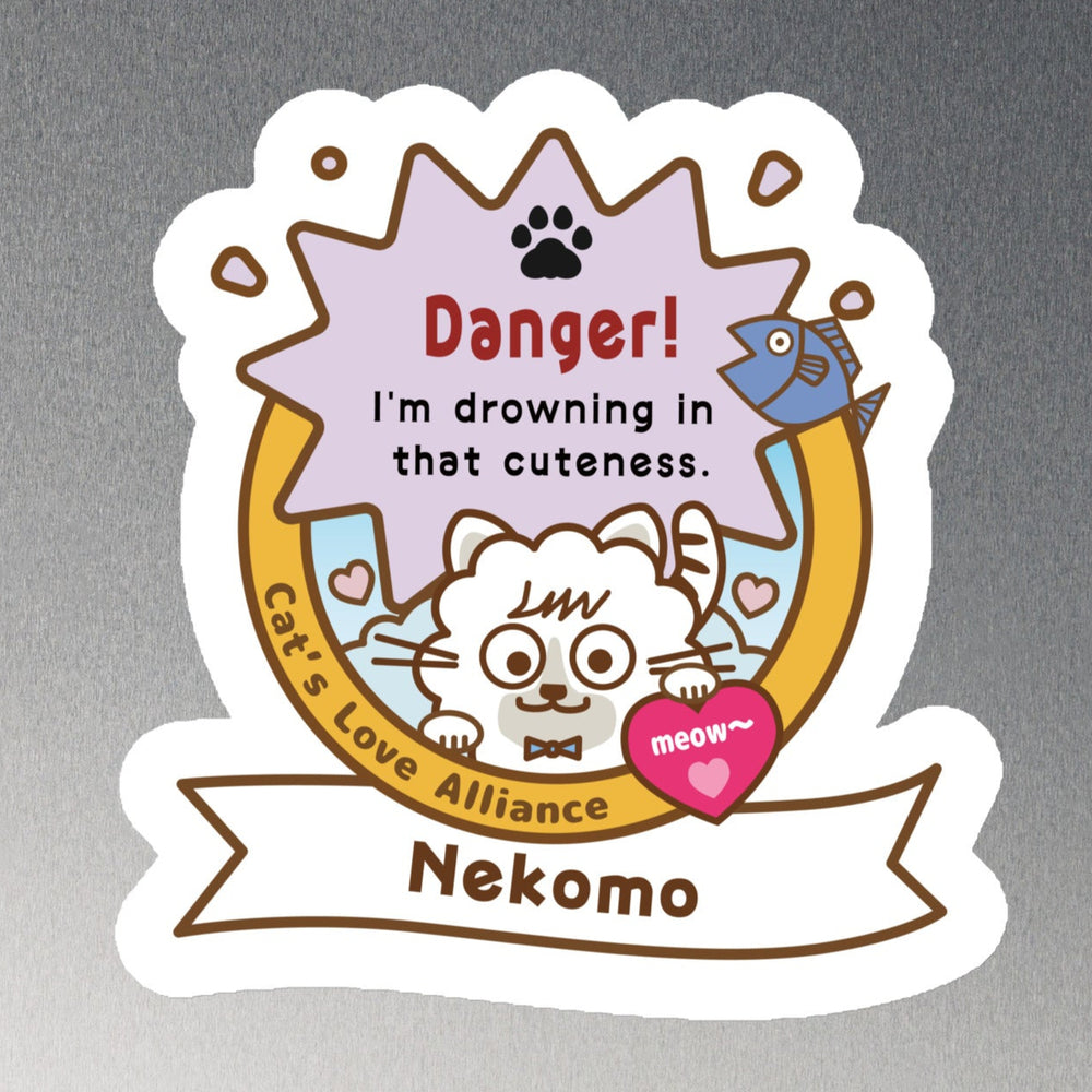 マグネット/ Nekomo from Happy with a cat...