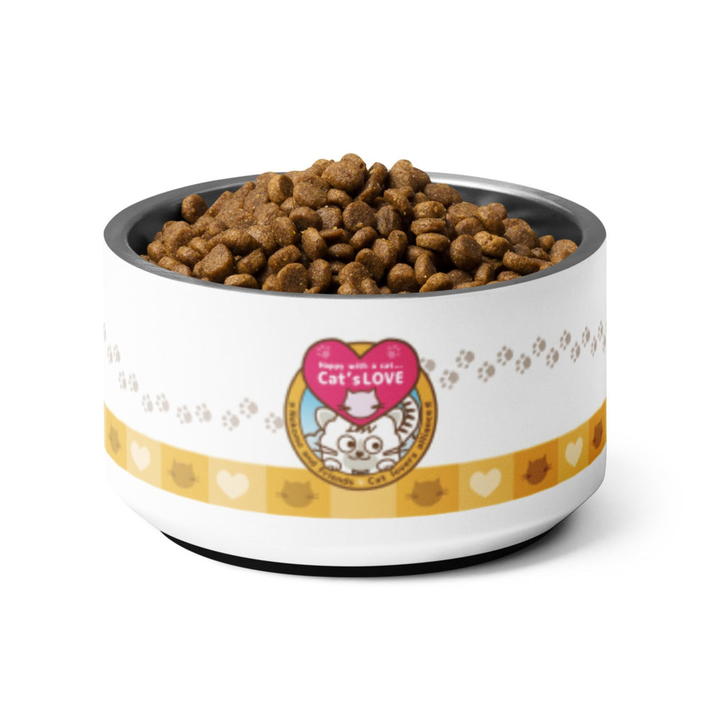 ペットボウル/ Happy with a cat...01