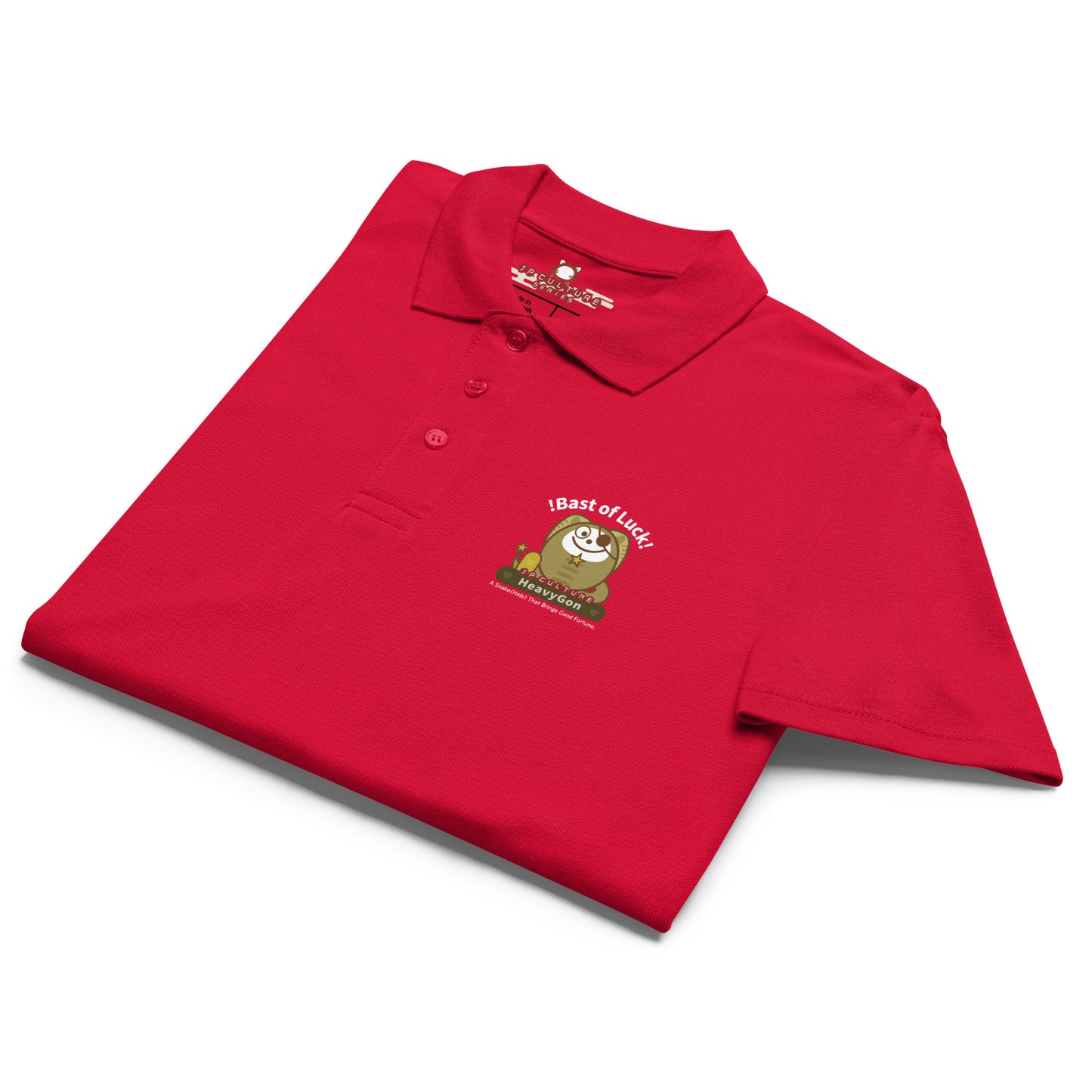 JP Culture zodiac Heavygon Best of Luck! poloshirt SOL’S 11362 unisex
