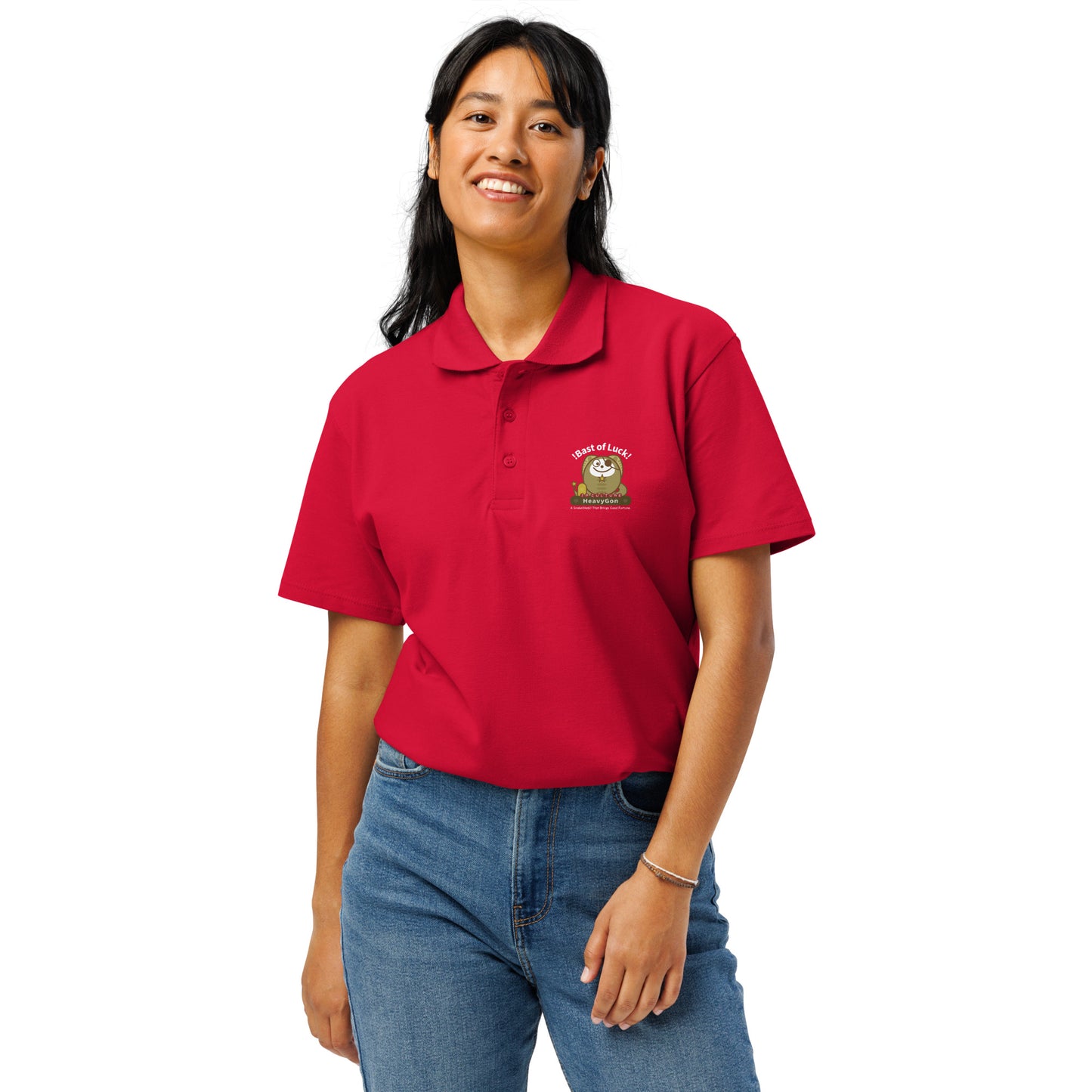 JP Culture zodiac Heavygon Best of Luck! poloshirt SOL’S 11362 unisex