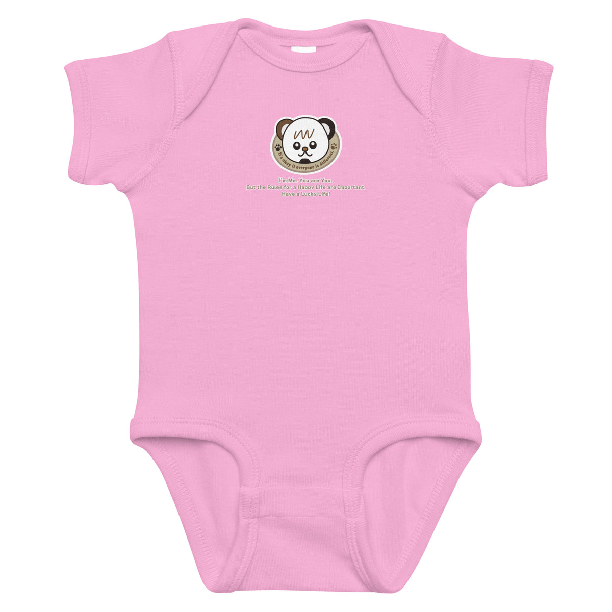 Kids&Baby New Life Baby BabyShort-sleeve-bodysuit Rabbit Skins 4400 pink color