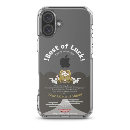 iPhone16/17  クリアスマホケース Black / Zodiac HeavyGon13