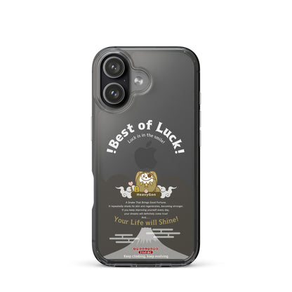 iPhone16/17  クリアスマホケース Black / Zodiac HeavyGon13