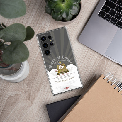 Samsung® GalaxyS23 S24 S25 クリアケース Black / Zodiac HeavyGon13