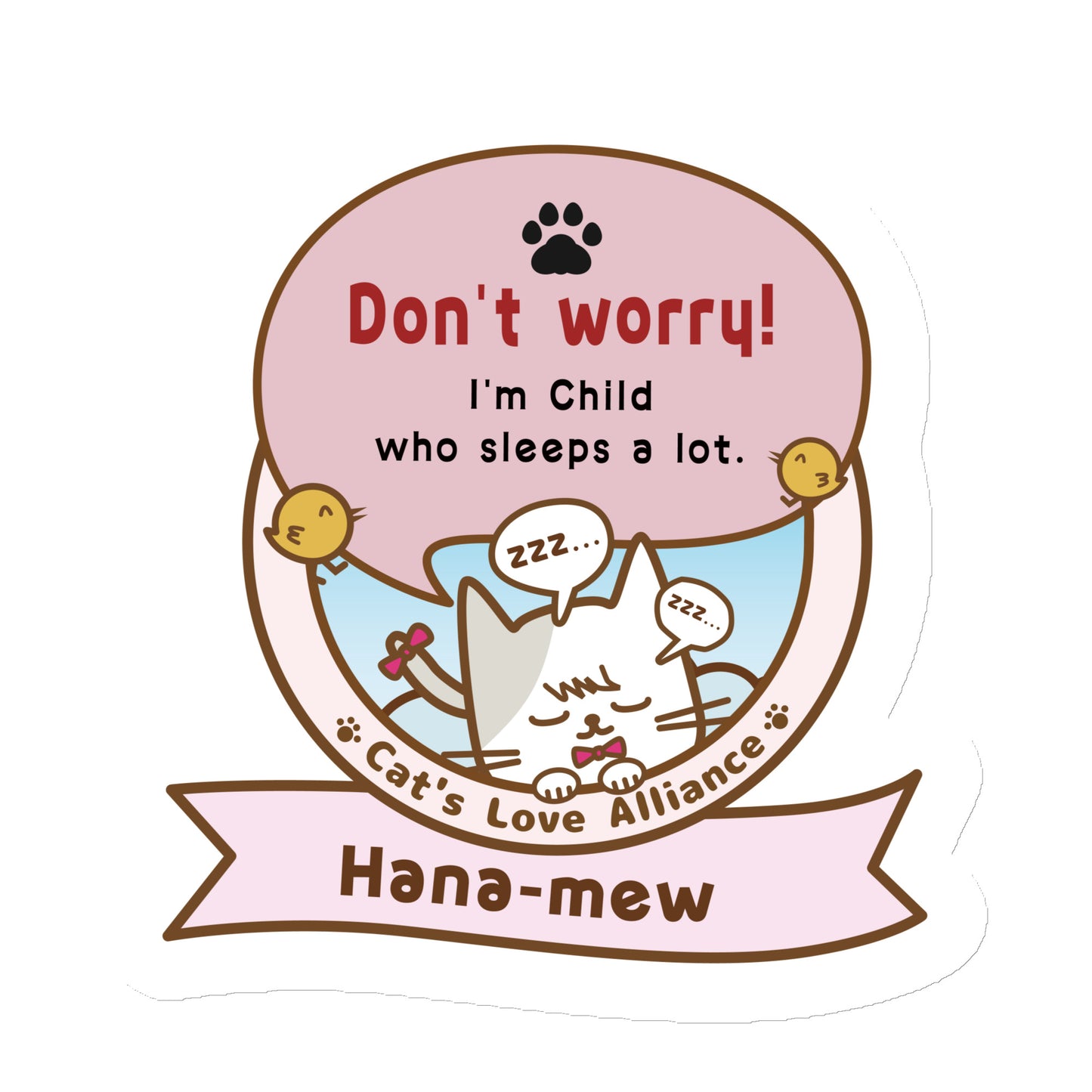 マグネット/ Hana-mew from Happy with a cat...