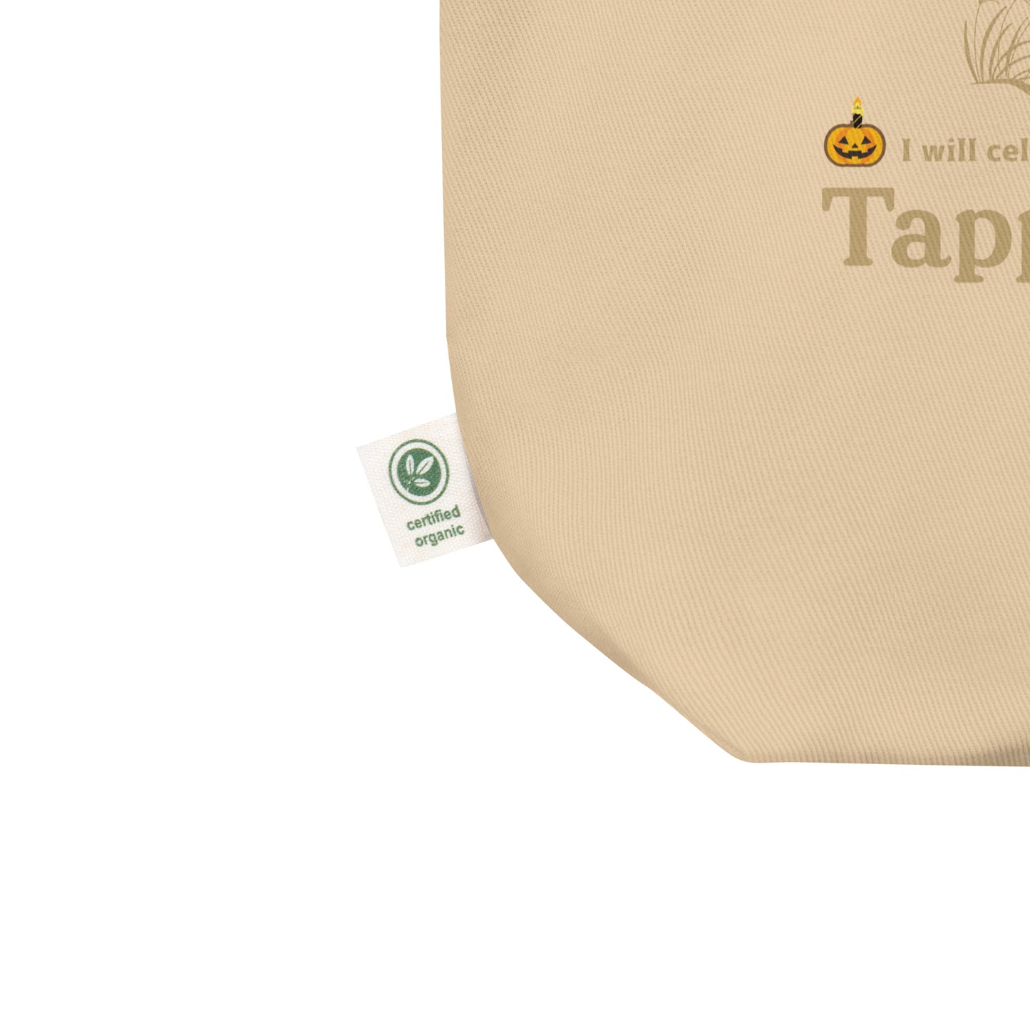 期間限定!五穀豊穣オーガニックエコトートバッグ[Econscious EC8000]/ Tappy Halloween!