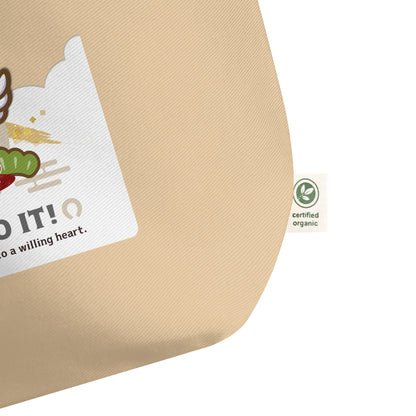 オーガニック トートバッグ（大）[Econscious EC8001] / Zodiac UMAKATTA01