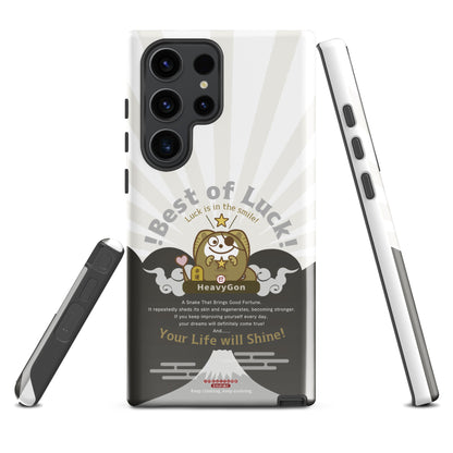 Samsung® GalaxyS23 S25 ケース White / Zodiac HeavyGon13