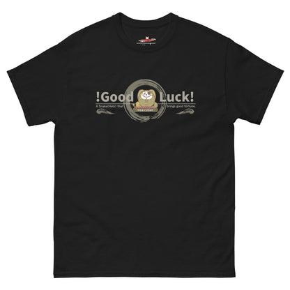 Good Luck! Heavygon Gildan5000 T-Shirt  Black Color