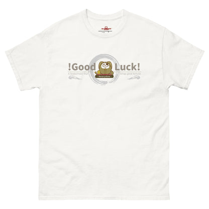 Good Luck! Heavygon Gildan5000 T-Shirt White Color