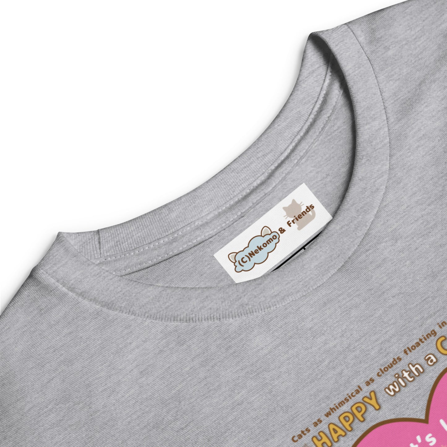 Cat/ユース長袖Tシャツ[Bella + Canvas 3501Y]KidsUnisex